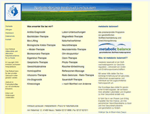 Tablet Screenshot of naturheilpraxisleyhausen.de